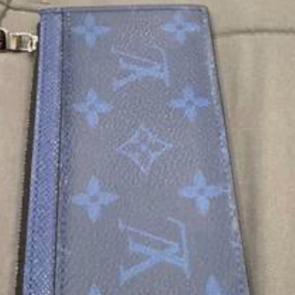 Louis Vuitton Blue Monogram Wallet